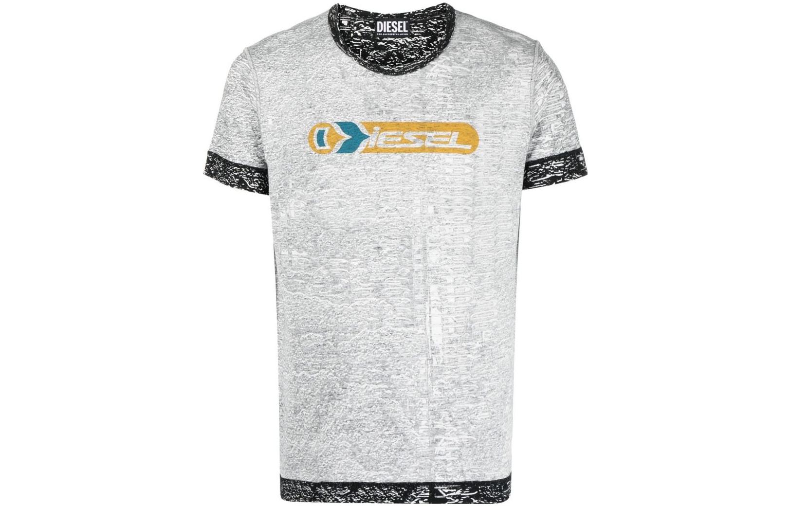 Футболка мужская белая DIESEL 
Футболка мужская белая DIESEL