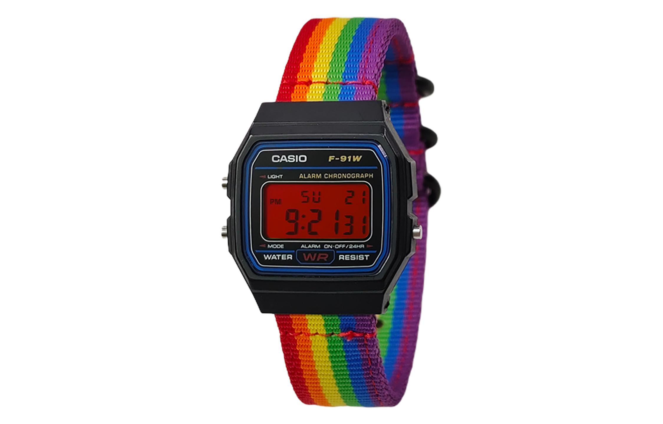 CASIO Мужские часы Retrofit Series с кварцевым механизмом и нейлоновым ремешком, черный циферблат
CASIO Мужские часы Retrofit Series с кварцевым механизмом и нейлоновым ремешком, черный циферблат
