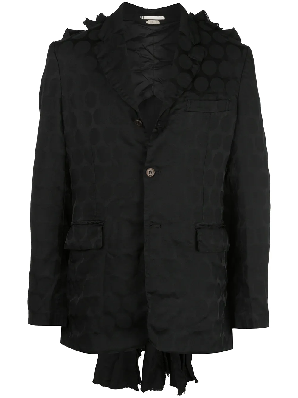 Пиджак с оборками Comme des Garçons Homme Plus, черный
Пиджак с оборками Comme des Garçons Homme Plus, черный