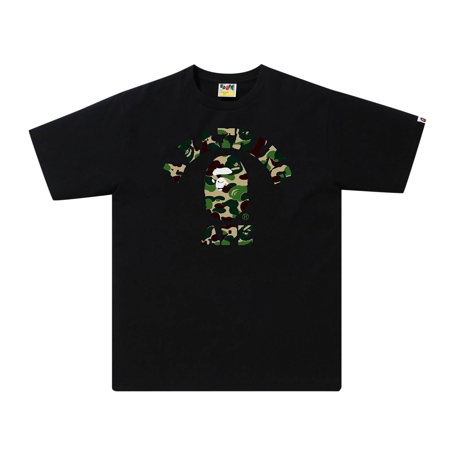 Камуфляжная футболка BAPE ABC Черный/Зеленый
Камуфляжная футболка BAPE ABC Черный/Зеленый