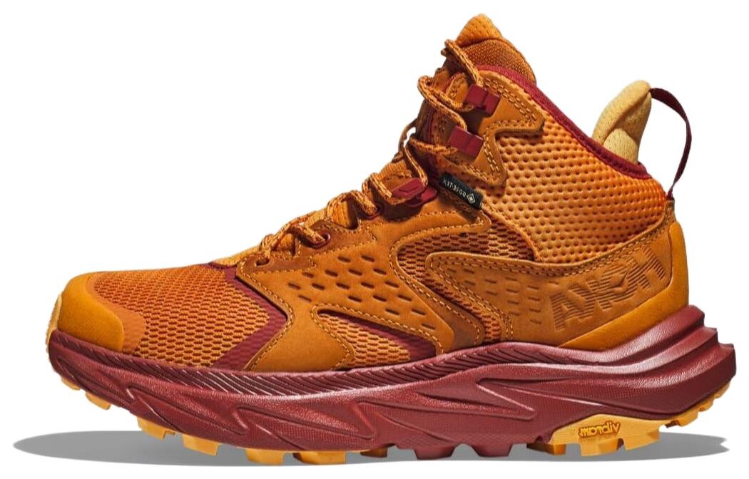 Кроссовки женские Anacapa Outdoor Performance с высоким берцем, янтарного цвета Hoka One One
Кроссовки женские Anacapa Outdoor Performance с высоким берцем, янтарного цвета Hoka One One