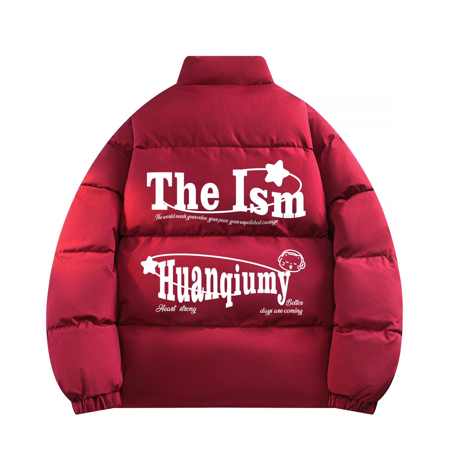 Пуховик Unisex Stand Collar Moderate Padded HUANQIU, maroon
Пуховик Unisex Stand Collar Moderate Padded HUANQIU, maroon