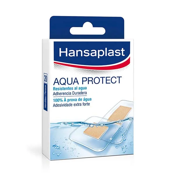 Водостойкие повязки Apósitos Aqua Protect Hansaplast, 1 UD 
Водостойкие повязки Apósitos Aqua Protect Hansaplast, 1 UD