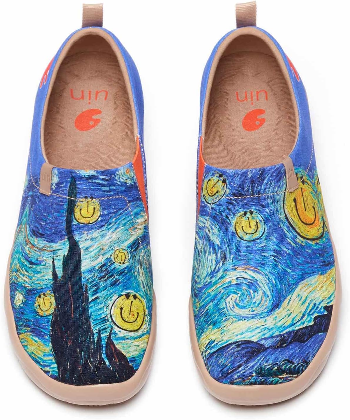 Мужские слипоны UIN из ткани, легкие кеды-туфли для ходьбы, повседневные лоферы, удобная обувь с художественной росписью для путешествий, Starry Night
Мужские слипоны UIN из ткани, легкие кеды-туфли для ходьбы, повседневные лоферы, удобная обувь с художественной росписью для путешествий, Starry Night