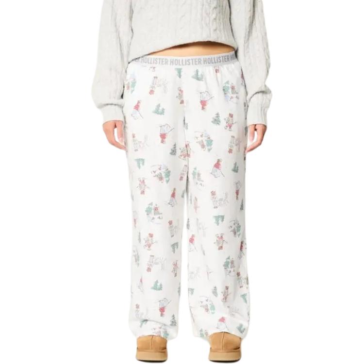 Hollister Пижамные штаны Women's белый All Over Print
Hollister Пижамные штаны Women's белый All Over Print