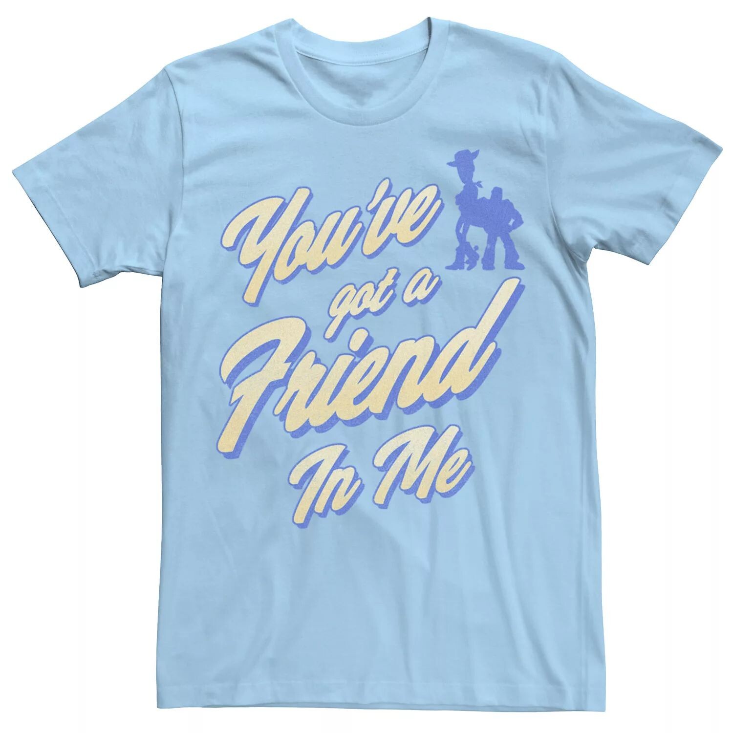 Мужская футболка Disney/Pixar «История игрушек» «Во мне есть друг» Licensed Character
Мужская футболка Disney/Pixar «История игрушек» «Во мне есть друг» Licensed Character