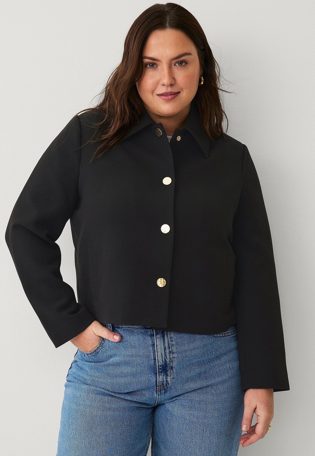 Летняя куртка Ellos Plus collection, черный
Летняя куртка Ellos Plus collection, черный