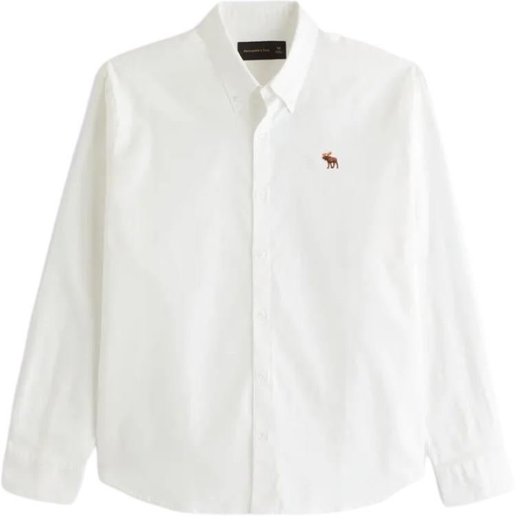 Abercrombie&Fitch Мужская белая рубашка
Abercrombie&Fitch Мужская белая рубашка