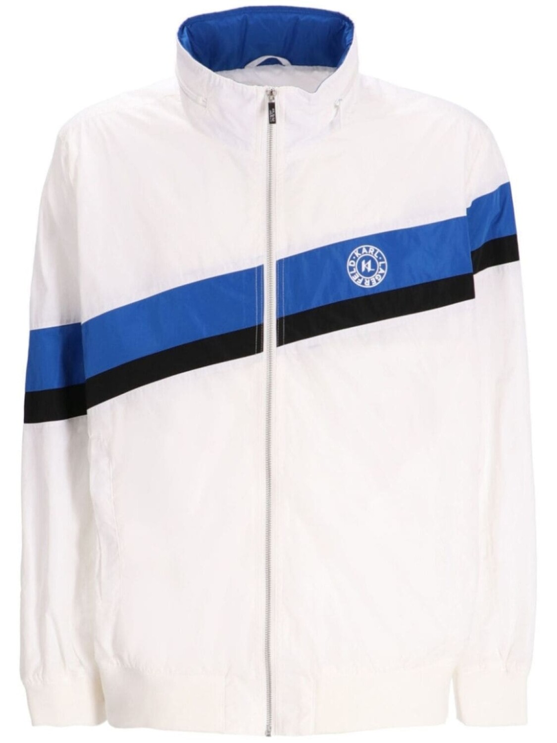 Karl Lagerfeld куртка-бомбер с полосками, белый
Karl Lagerfeld куртка-бомбер с полосками, белый