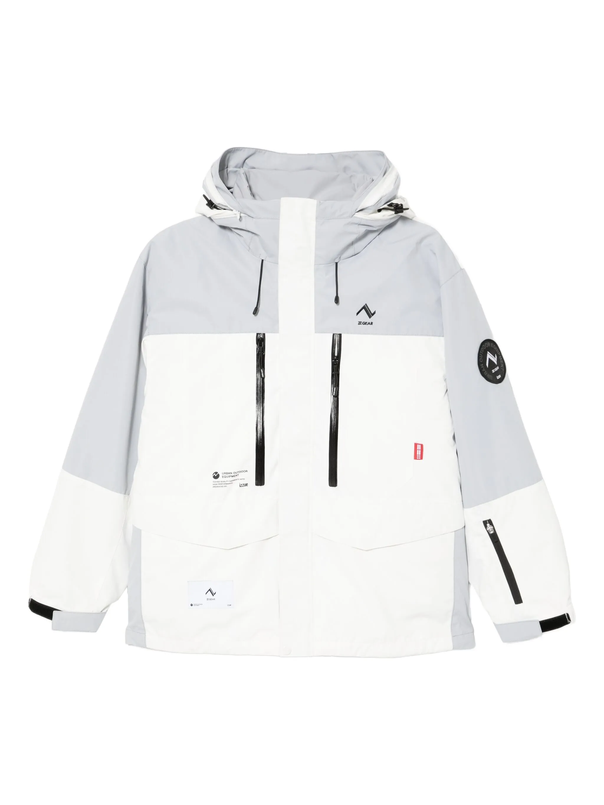 Куртка с вышитым логотипом Izzue, белый
Куртка с вышитым логотипом Izzue, белый