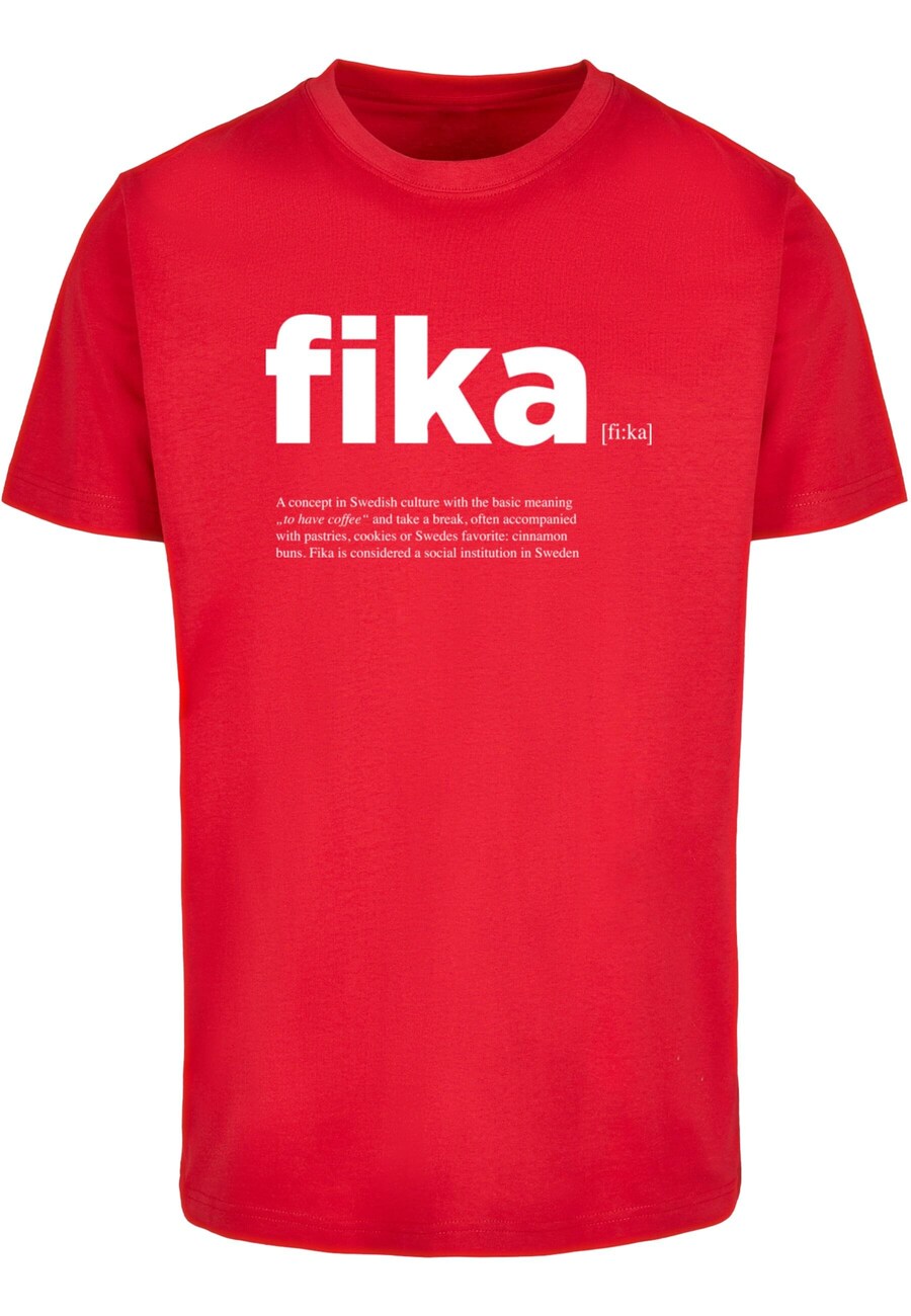 Рубашка Mister Tee Fika, красный
Рубашка Mister Tee Fika, красный