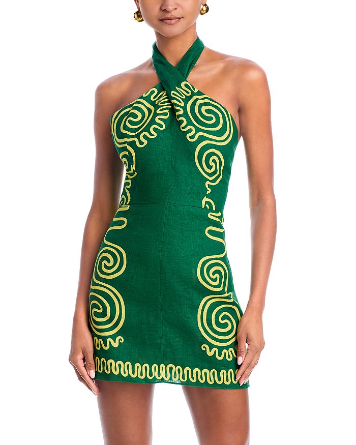 Платье Venata с открытой спиной и бретелью через шею Cala de la Cruz, зеленый
Платье Venata с открытой спиной и бретелью через шею Cala de la Cruz, зеленый