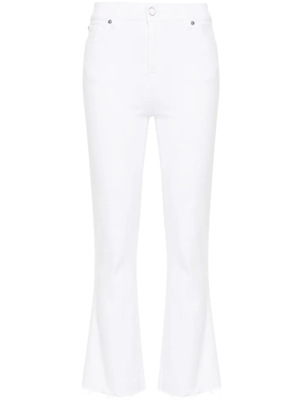 Брюки bootcut Slim Kick 7 For All Mankind, белый
Брюки bootcut Slim Kick 7 For All Mankind, белый