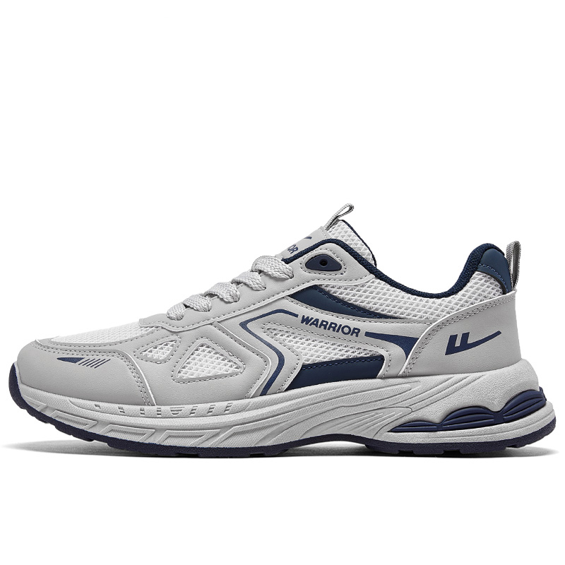 Нескользящие низкие кроссовки, увеличивающие рост, мужские WARRIOR, Gray Blue
Нескользящие низкие кроссовки, увеличивающие рост, мужские WARRIOR, Gray Blue