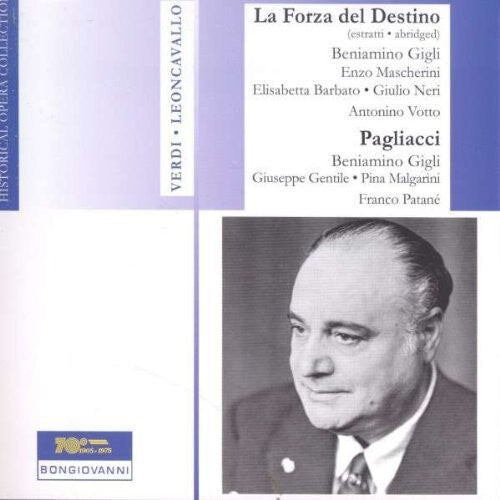 CD диск Verdi / Gigli / Mascherini / Barbato: La Forza Del Destino (Abridged) / Pagliacci
CD диск Verdi / Gigli / Mascherini / Barbato: La Forza Del Destino (Abridged) / Pagliacci