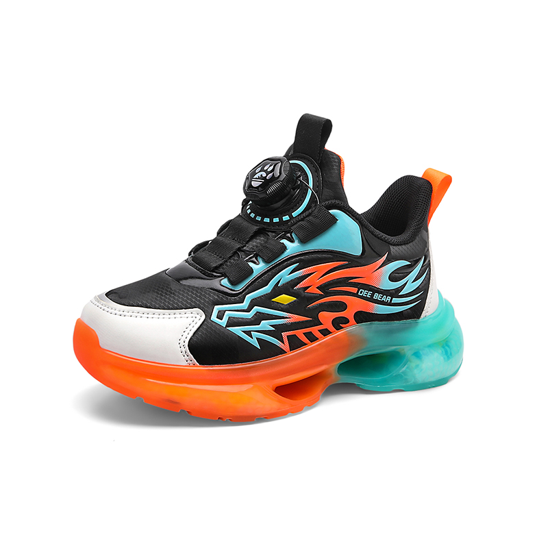 Баскетбольные кроссовки средней высоты с противоскользящей амортизацией, износостойкие, дышащие, детские KUPE, черный/оранжевый
Баскетбольные кроссовки средней высоты с противоскользящей амортизацией, износостойкие, дышащие, детские KUPE, черный/оранжевый