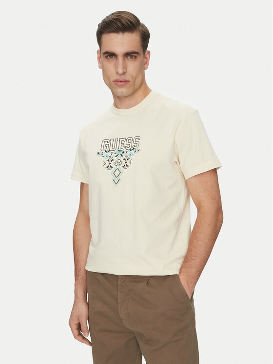 Футболка обычного кроя M5GI11 K8FQ4 Guess, бежевый
Футболка обычного кроя M5GI11 K8FQ4 Guess, бежевый