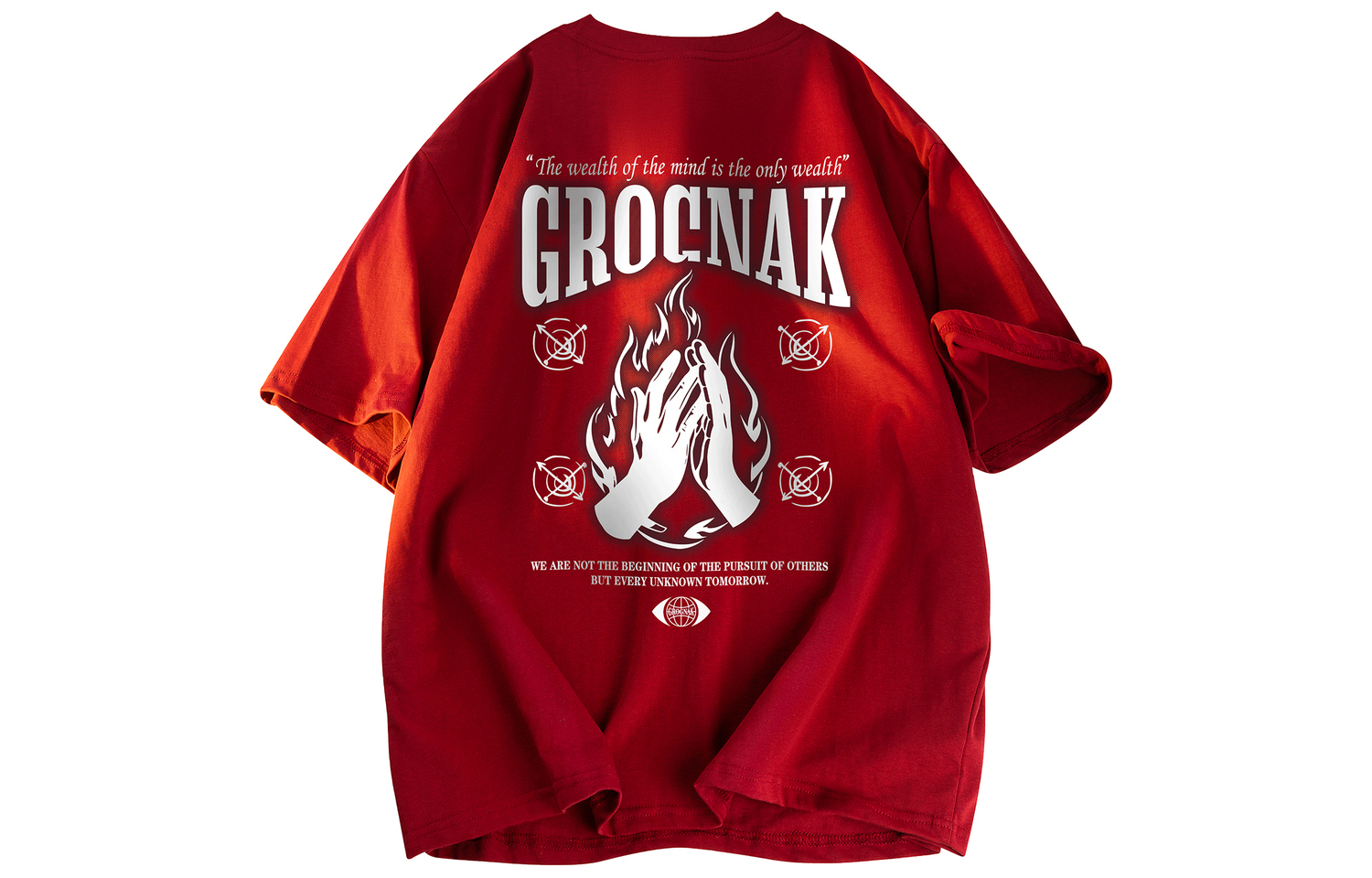 Футболка унисекс GROGNAK, бордовая
Футболка унисекс GROGNAK, бордовая