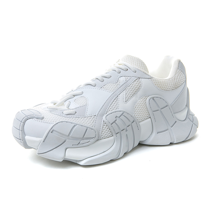 Xiwencha Дышащие массивные кроссовки унисекс низкие белые, цвет White
Xiwencha Дышащие массивные кроссовки унисекс низкие белые, цвет White