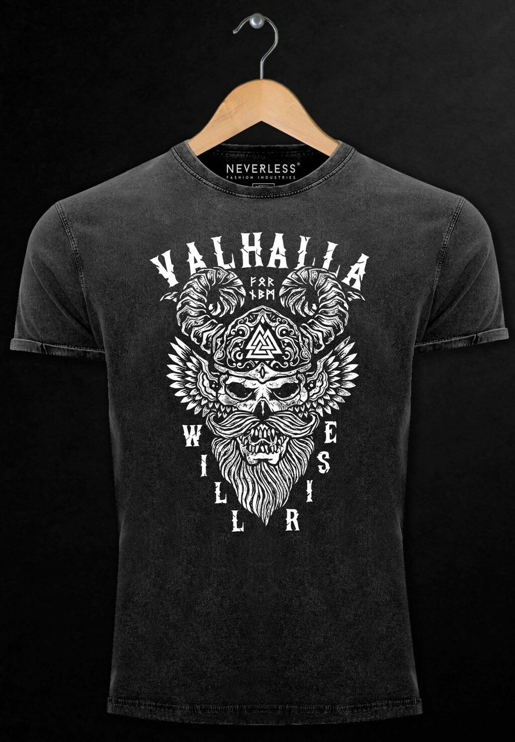 Футболка с принтом VINTAGE VALHALLA WILL RISE HELM ODIN KRIEGER Neverless, черный
Футболка с принтом VINTAGE VALHALLA WILL RISE HELM ODIN KRIEGER Neverless, черный