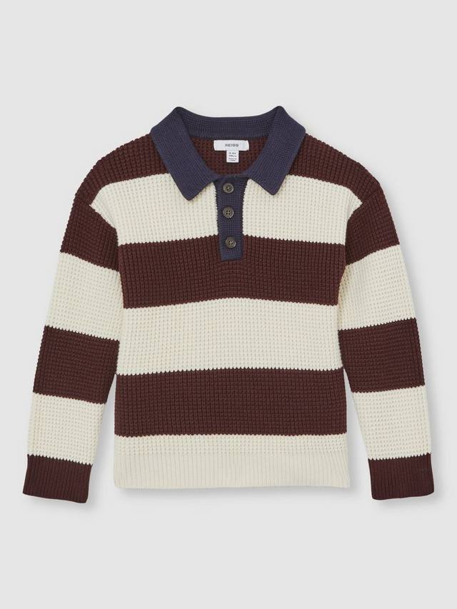 Детский поло-свитер Hatfield из хлопка Reiss, Brown/Multi
Детский поло-свитер Hatfield из хлопка Reiss, Brown/Multi