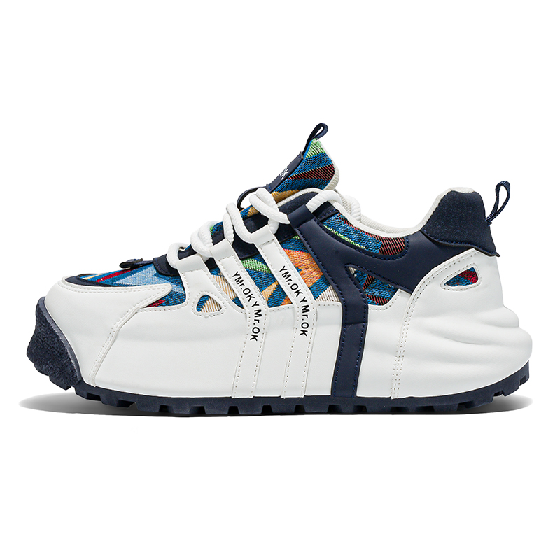 Wooden Rabbit Амортизирующие нескользящие износостойкие низкие повседневные туфли для мужчин с эффектом увеличения роста бело-голубые, цвет White Blue
Wooden Rabbit Амортизирующие нескользящие износостойкие низкие повседневные туфли для мужчин с эффектом увеличения роста бело-голубые, цвет White Blue