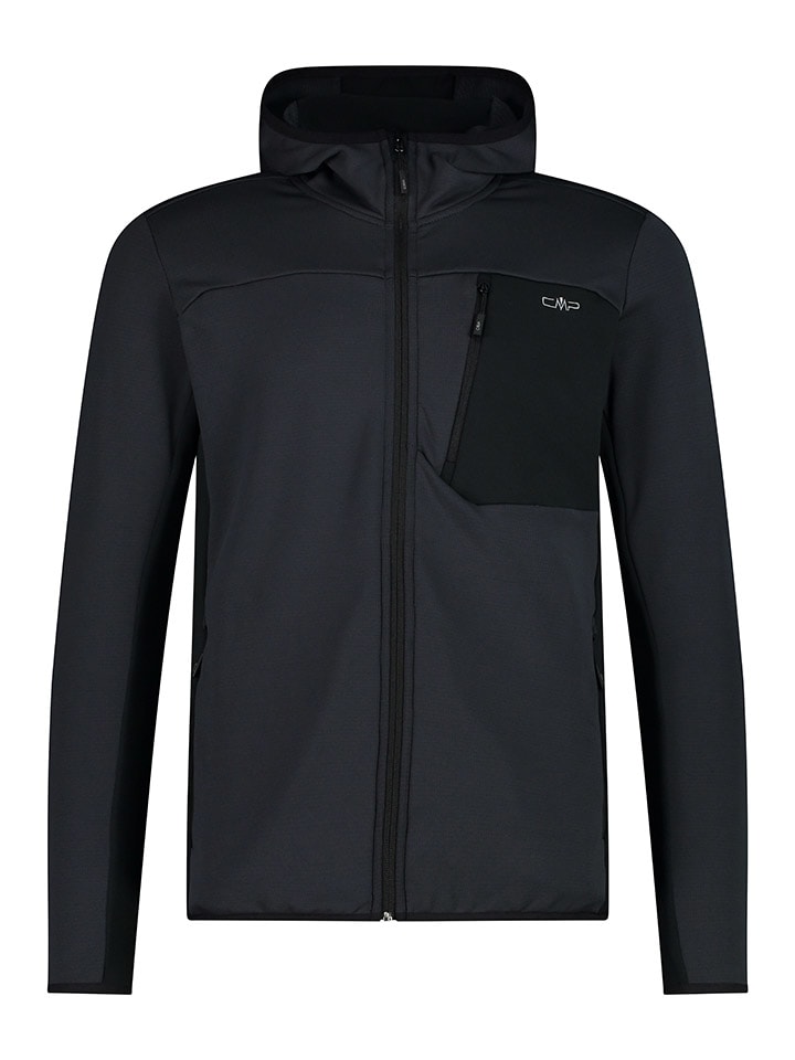 Флисовая куртка антрацитово-черного цвета CMP
Флисовая куртка антрацитово-черного цвета CMP