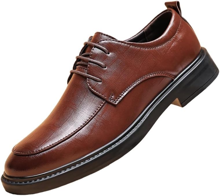 Мужские офисные туфли оксфорды большого размера с мягкой подошвой - дышащие и удобные, противоскользящие и прочные. Подходят как для повседневного ношения, так и для официальных мероприятий Fmshi, коричневый
Мужские офисные туфли оксфорды большого размера с мягкой подошвой - дышащие и удобные, противоскользящие и прочные. Подходят как для повседневного ношения, так и для официальных мероприятий Fmshi, коричневый
