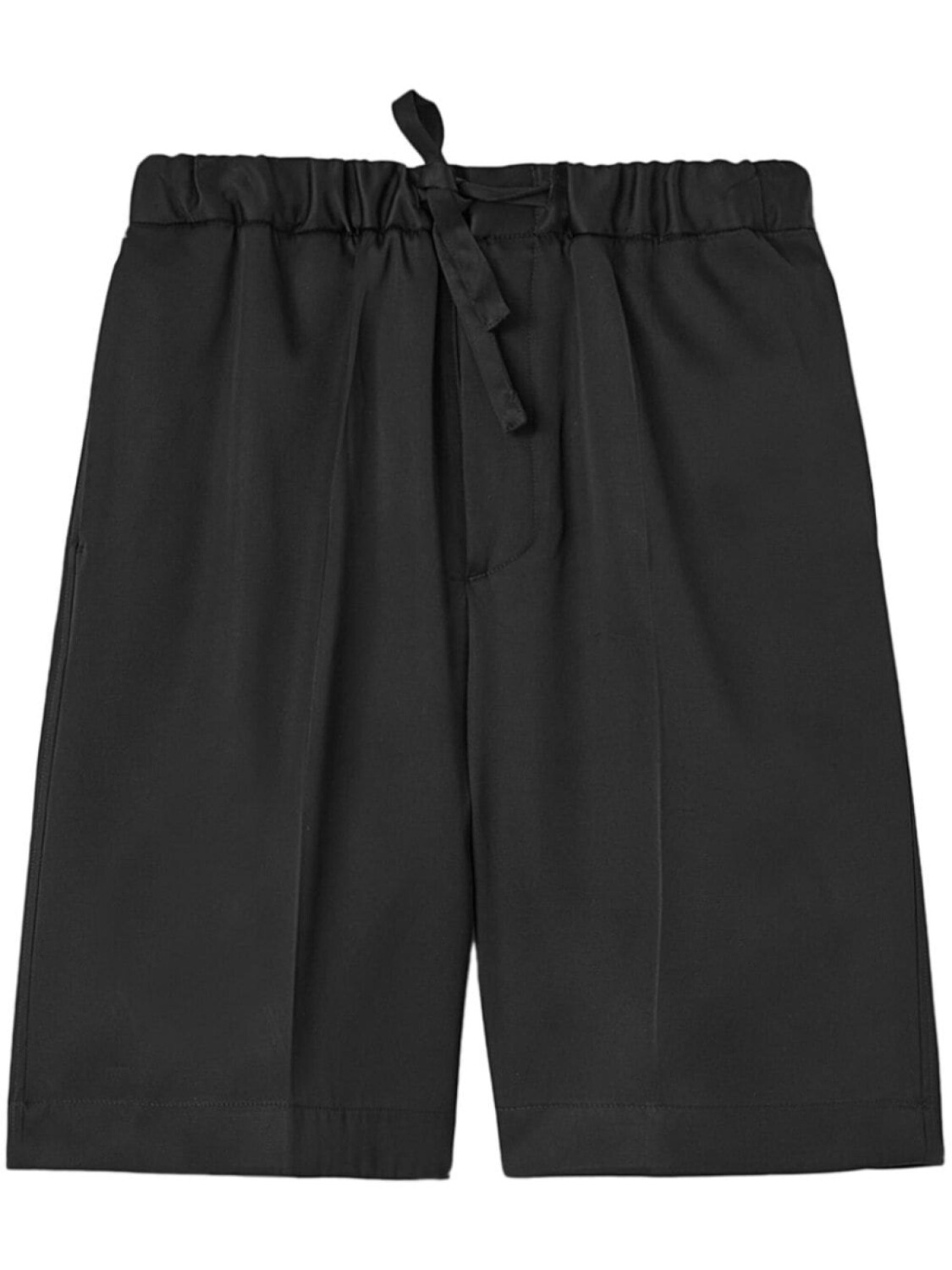 Jil Sander шорты с кулиской, черный 
Jil Sander шорты с кулиской, черный