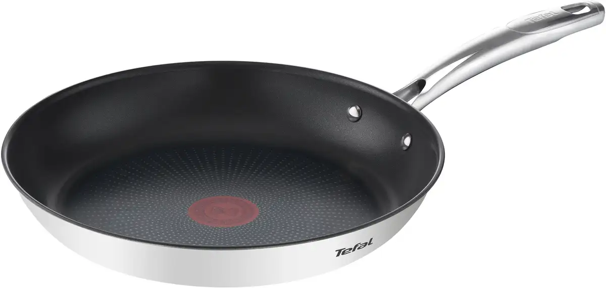 Сковорода Tefal "Duetto+", нержавеющая сталь, нержавеющая сталь премиум-класса, индукционная сковорода, индикатор температуры, долговечная Ø 24 см + высота 5 см, черный
Сковорода Tefal "Duetto+", нержавеющая сталь, нержавеющая сталь премиум-класса, индукционная сковорода, индикатор температуры, долговечная Ø 24 см + высота 5 см, черный