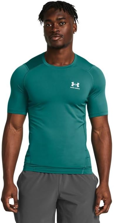 Мужская компрессионная футболка с коротким рукавом HeatGear от Under Armour, Coastal Teal (722)
Мужская компрессионная футболка с коротким рукавом HeatGear от Under Armour, Coastal Teal (722)