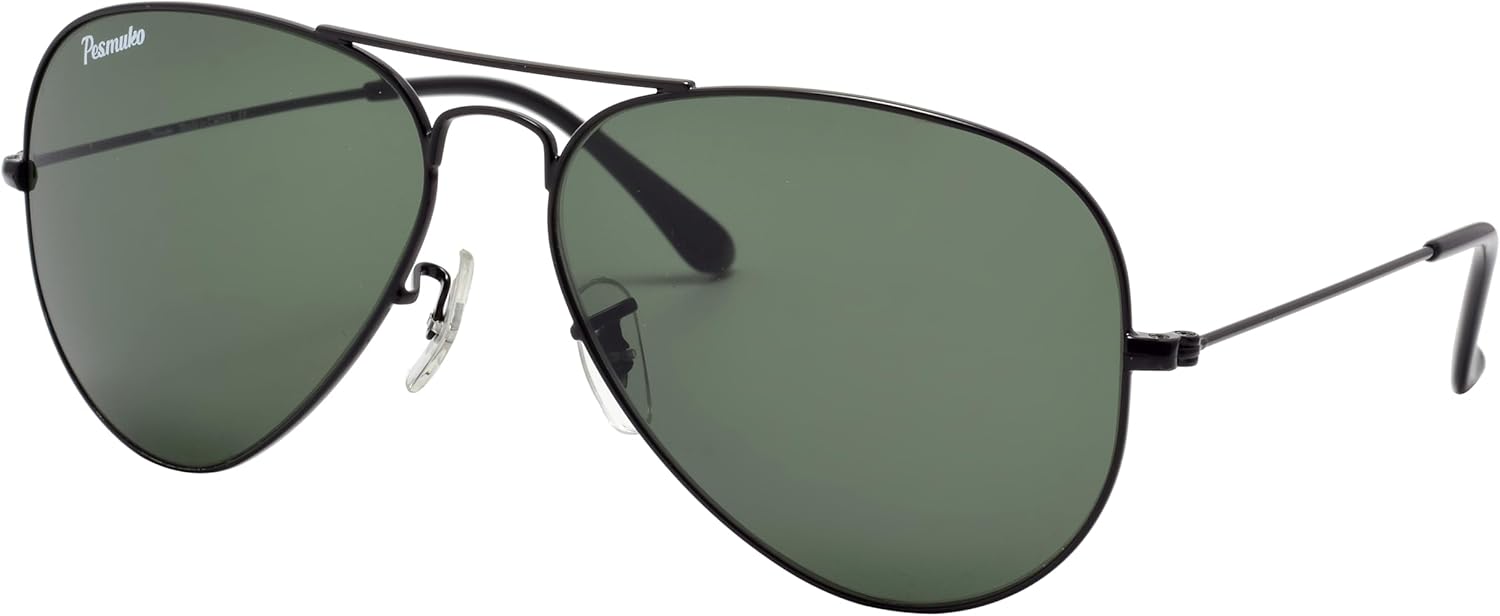 Классические солнцезащитные очки-авиаторы для женщин и мужчин, очки для вождения с хрустальными поляризованными линзами, блокирующими УФ-излучение, артикул P19325 PESMUKO, Black/G15-non Polarized
Классические солнцезащитные очки-авиаторы для женщин и мужчин, очки для вождения с хрустальными поляризованными линзами, блокирующими УФ-излучение, артикул P19325 PESMUKO, Black/G15-non Polarized