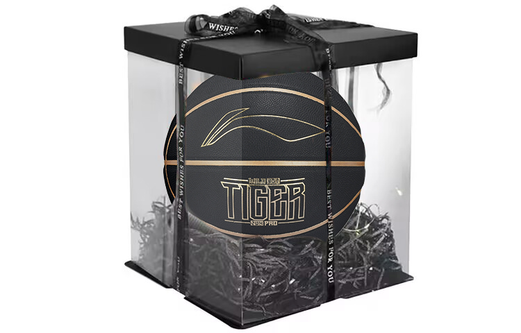 LINING Баскетбольный мяч PU Black Gold размер 7 матчевый unisex
LINING Баскетбольный мяч PU Black Gold размер 7 матчевый unisex