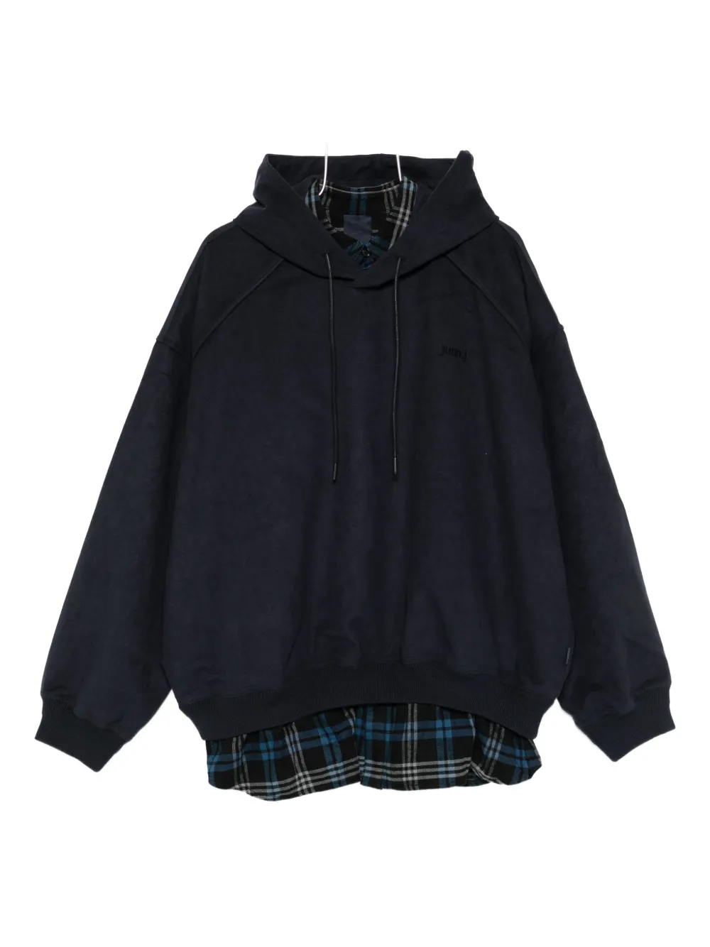 Худи с вышитым логотипом Juun.J, синий
Худи с вышитым логотипом Juun.J, синий