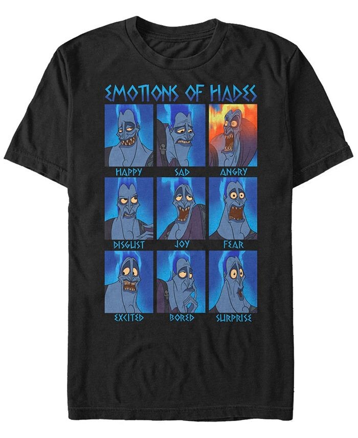 Мужская футболка Disney Hercules Hades Emotions с коротким рукавом Fifth Sun, черный
Мужская футболка Disney Hercules Hades Emotions с коротким рукавом Fifth Sun, черный