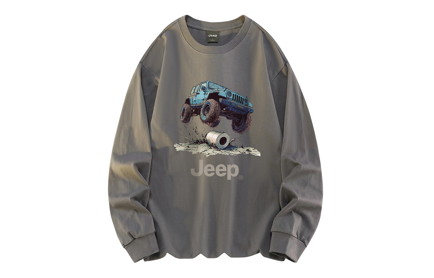 Футболка Unisex Crew Neck Moderate Straight Fit Jeep, темно-серый
Футболка Unisex Crew Neck Moderate Straight Fit Jeep, темно-серый