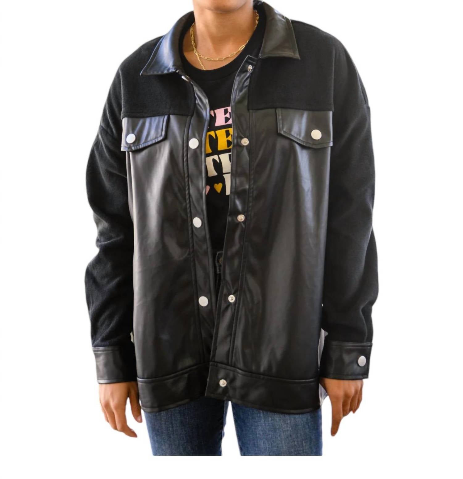 Куртка Adrianna Breasted Pocket Shacket черного цвета Hailey & Co, Черный, Куртка Adrianna Breasted Pocket Shacket черного цвета Hailey & Co
Куртка Adrianna Breasted Pocket Shacket черного цвета Hailey & Co, Черный, Куртка Adrianna Breasted Pocket Shacket черного цвета Hailey & Co