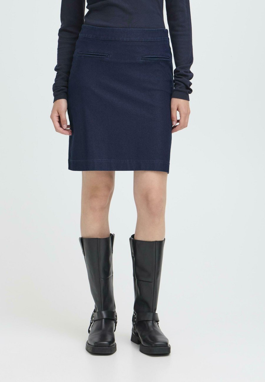 Юбка ICHI Denim skirt, Dark Blue/Dark-Blue Denim
Юбка ICHI Denim skirt, Dark Blue/Dark-Blue Denim