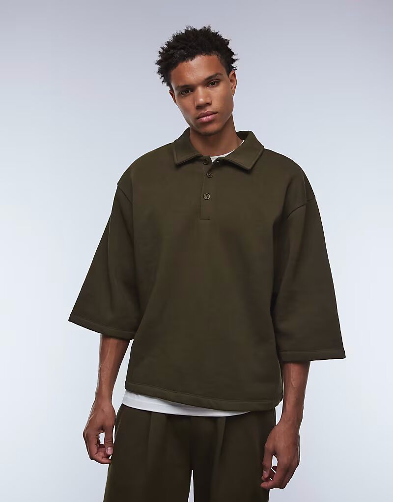 Свободное поло цвета хаки Asos Design
Свободное поло цвета хаки Asos Design