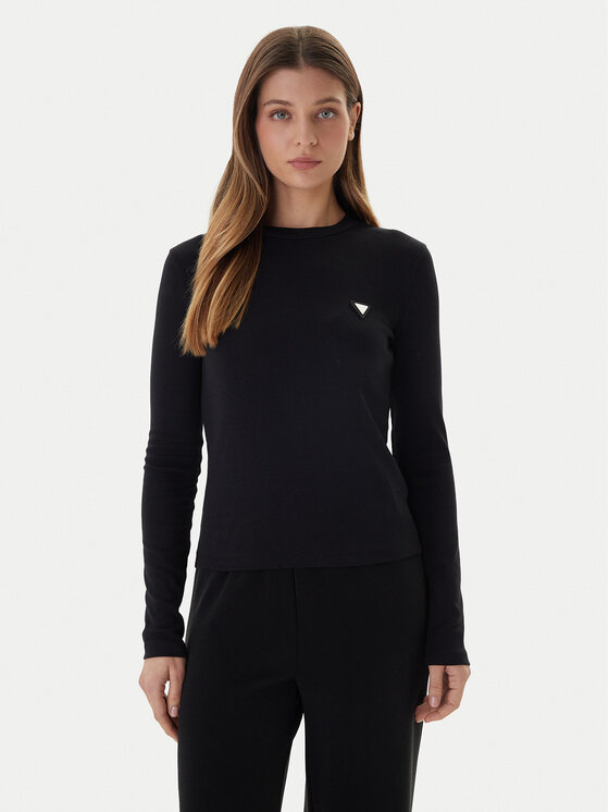 Блузка slim fit V6RI00 KD741 Guess, черный
Блузка slim fit V6RI00 KD741 Guess, черный