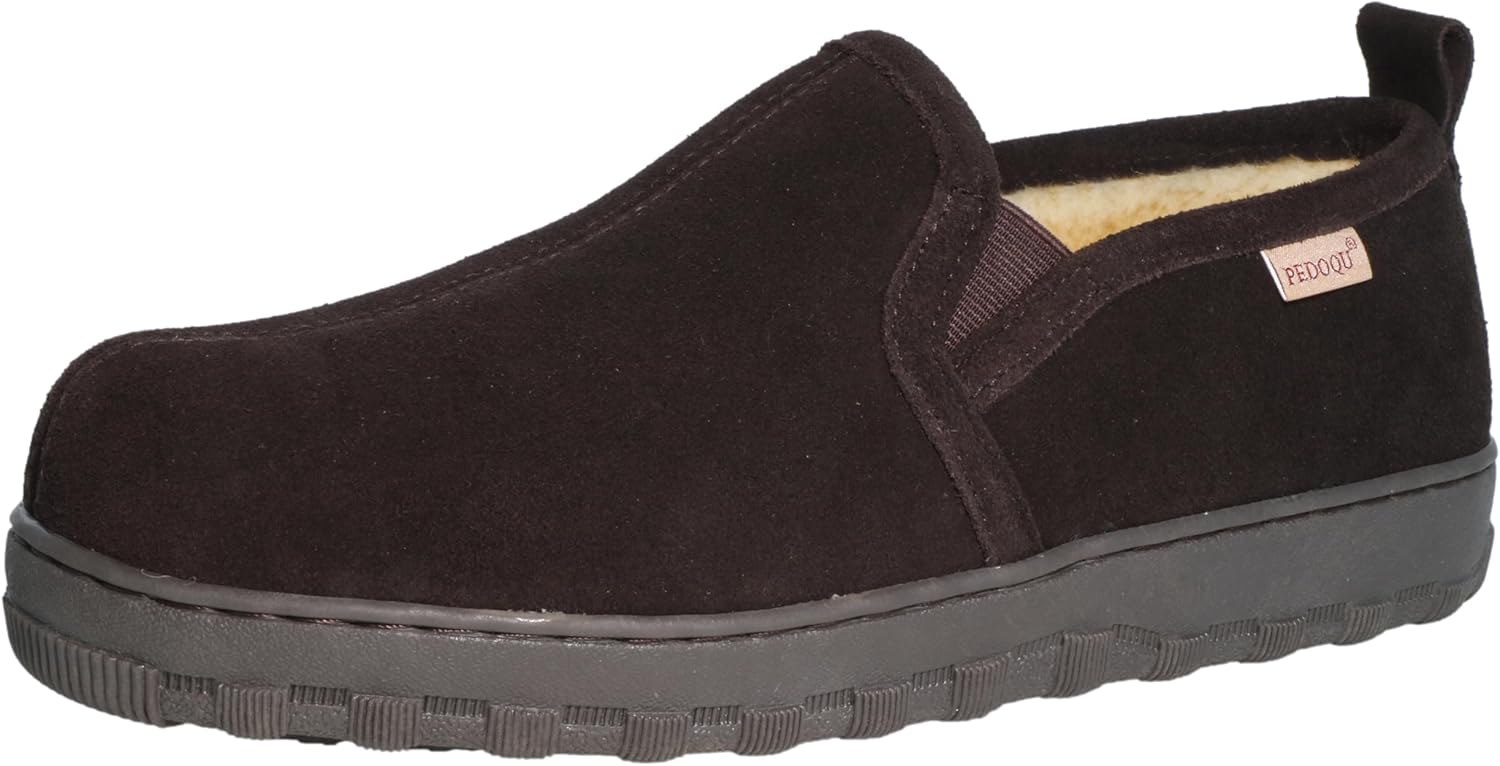 Мужские тапочки с верхом из натуральной кожи, подкладкой из овчины, стелькой из овчины с эффектом памяти, на молнии, теплые домашние туфли с резиновой подошвой, для использования дома и на улице, мужские мокасины, ширина D Pedoqu, Rootbeer
Мужские тапочки с верхом из натуральной кожи, подкладкой из овчины, стелькой из овчины с эффектом памяти, на молнии, теплые домашние туфли с резиновой подошвой, для использования дома и на улице, мужские мокасины, ширина D Pedoqu, Rootbeer