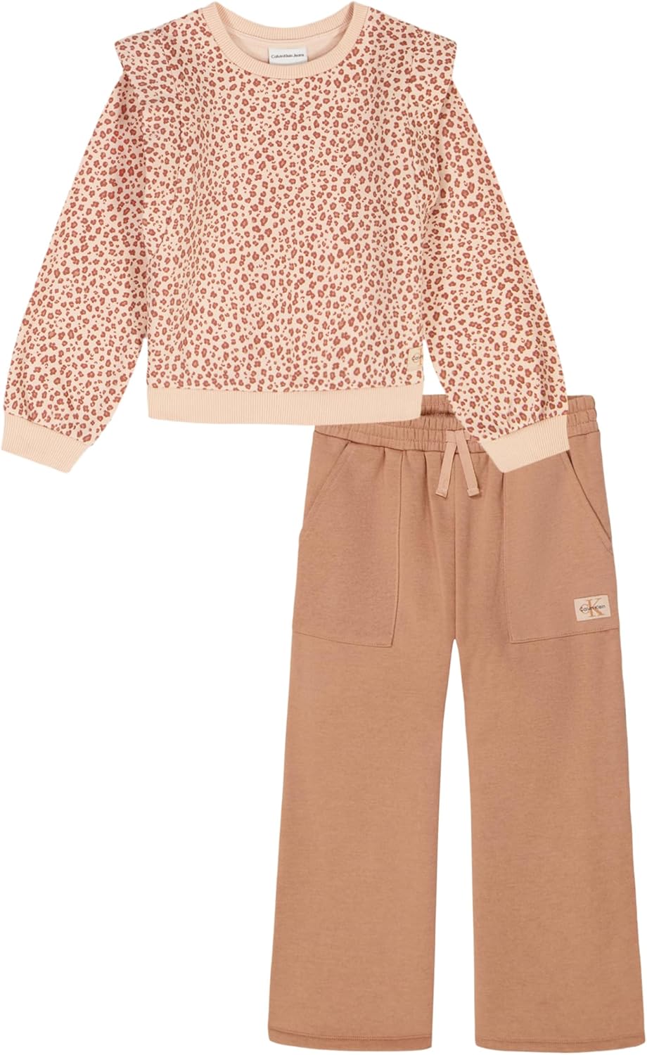 Комплект из 2 штанишек из французского трикотажа Calvin Klein для мальчиков, Cameo Rose/Café Au Lait
Комплект из 2 штанишек из французского трикотажа Calvin Klein для мальчиков, Cameo Rose/Café Au Lait