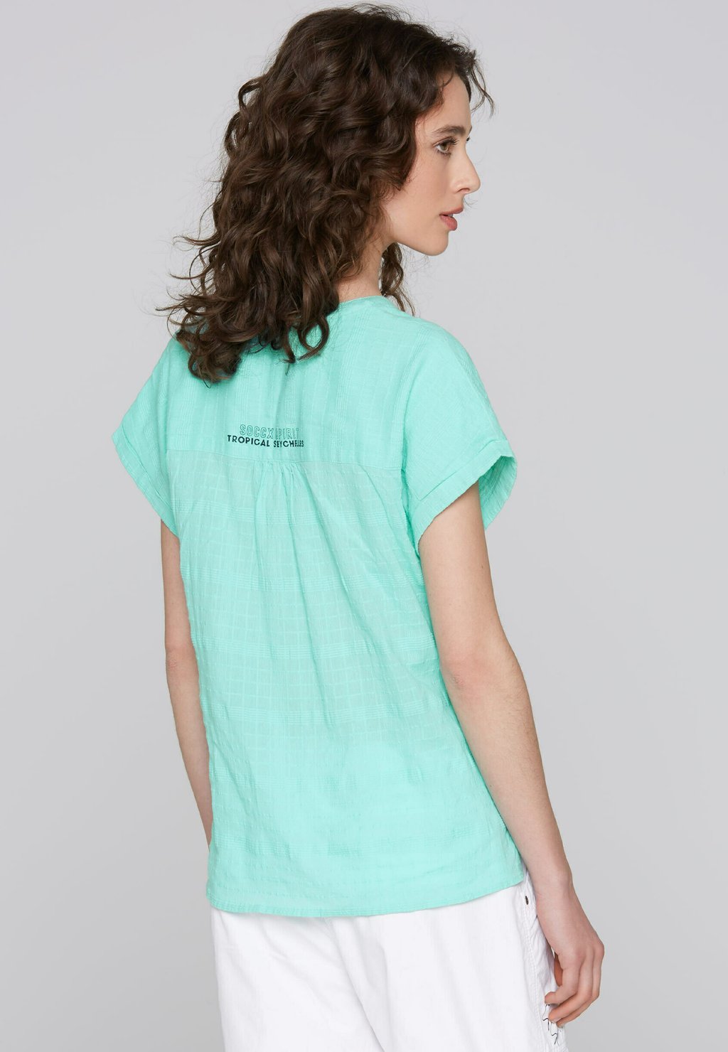 Блуза Soccx, бирюзовый
Блуза Soccx, бирюзовый