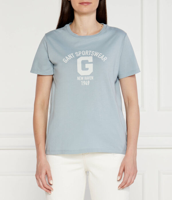 Футболка Gant Regular Fit, голубой
Футболка Gant Regular Fit, голубой