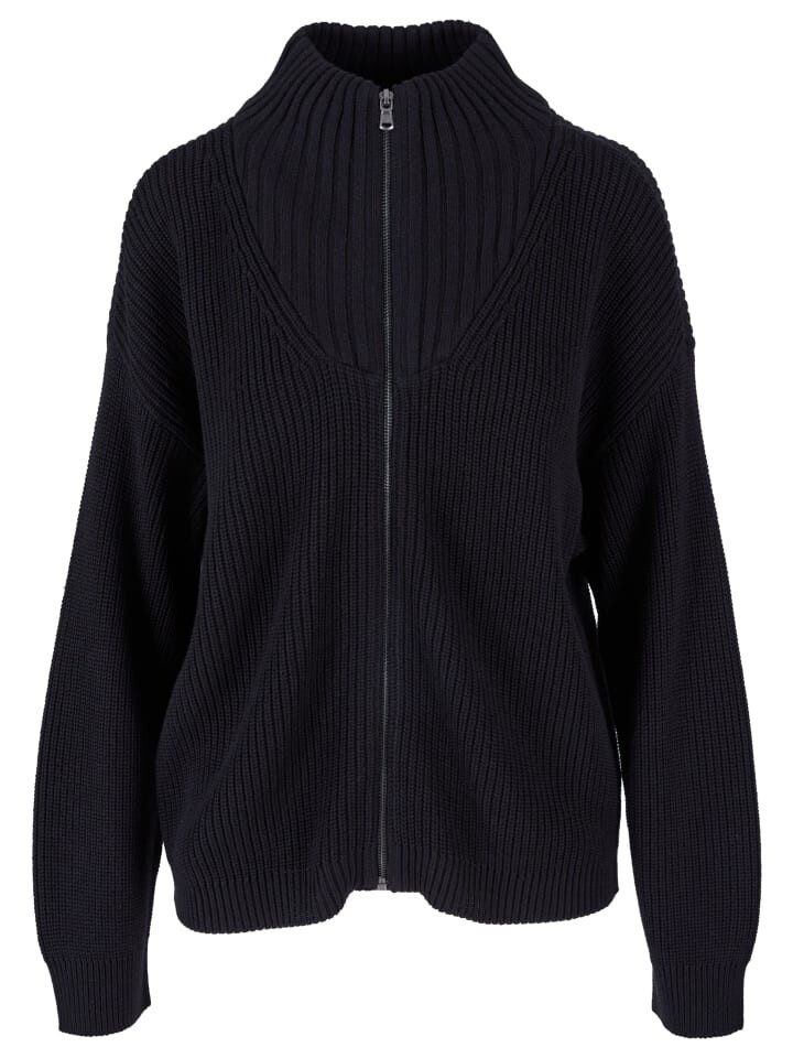 Кардиган Urban Classics Gestrickte Strickjacke, черный 
Кардиган Urban Classics Gestrickte Strickjacke, черный