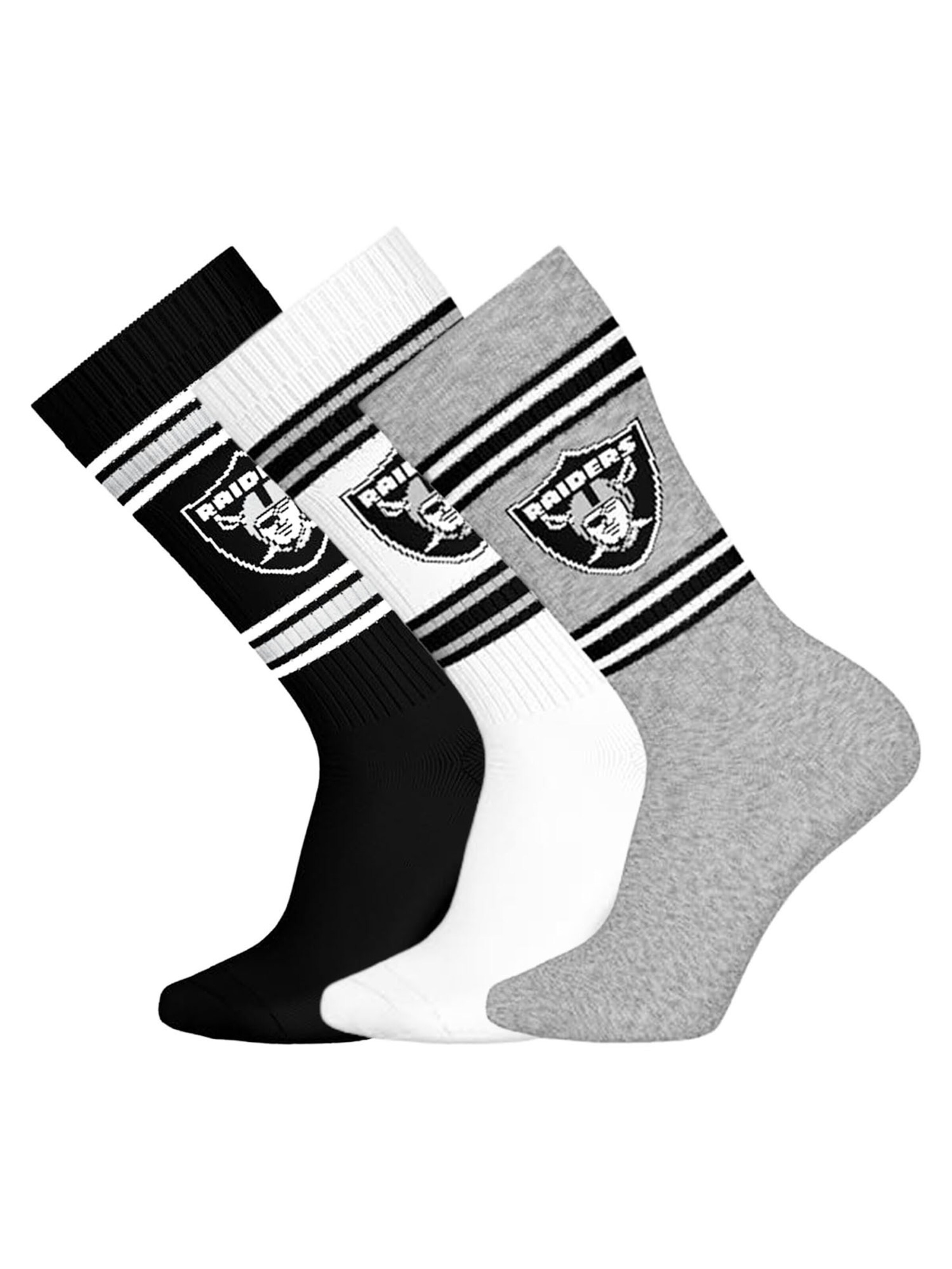Huddle Носки 'NFL Las Vegas Raiders Crew' в крапчатом сером, черном, белом цветах
Huddle Носки 'NFL Las Vegas Raiders Crew' в крапчатом сером, черном, белом цветах