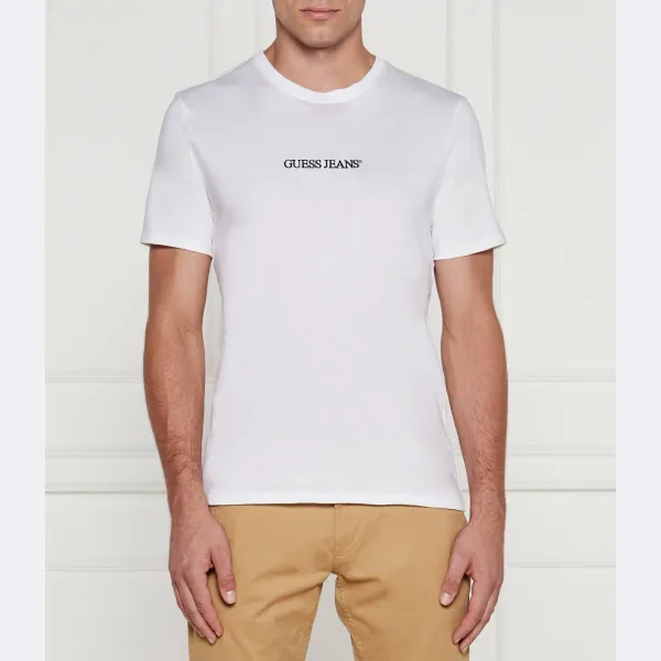 Футболка узкого кроя с вышивкой Guess, белый
Футболка узкого кроя с вышивкой Guess, белый