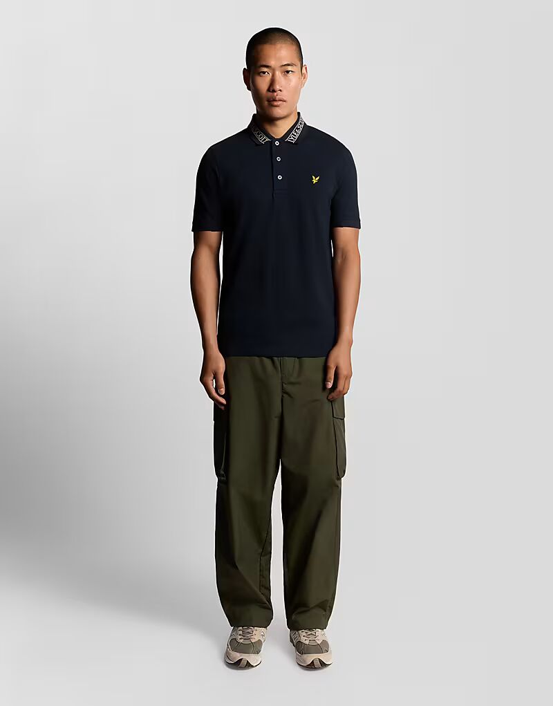 Рубашка-поло в рубчик Lyle & Scott, темно-синий/белый
Рубашка-поло в рубчик Lyle & Scott, темно-синий/белый