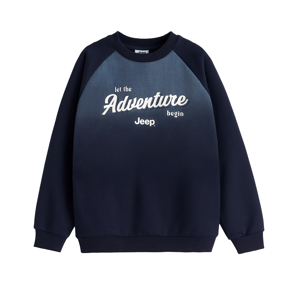 Детская толстовка с круглым вырезом утолщенная Jeep, темно-синий
Детская толстовка с круглым вырезом утолщенная Jeep, темно-синий