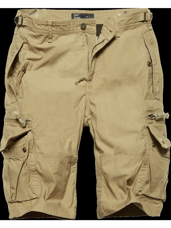 Тканевые шорты Vintage Industries, бежевый
Тканевые шорты Vintage Industries, бежевый